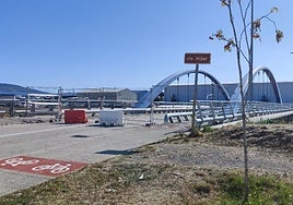 El puente sobre el río Hijar seguirá cerrado hasta el 22 de octubre.