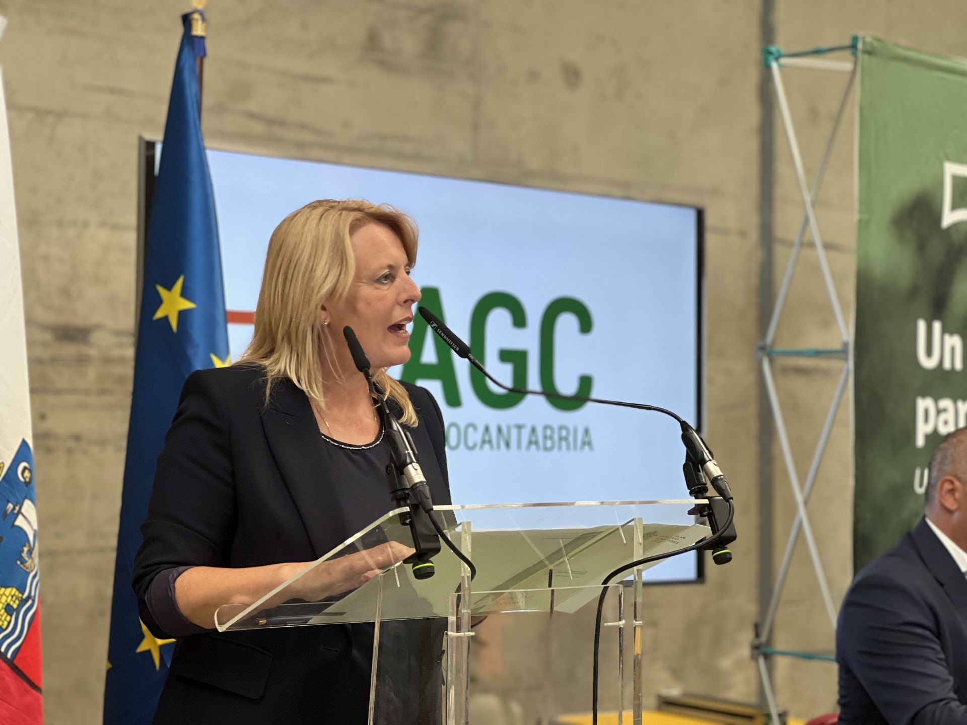 Intervención de María Jesús Susinos, consejera de Desarrollo Rural, Ganadería, Pesca y Alimentación del Gobierno de Cantabria. 