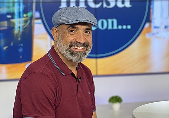 Agustín Martínez, en las instalaciones de El Diario Montañés.