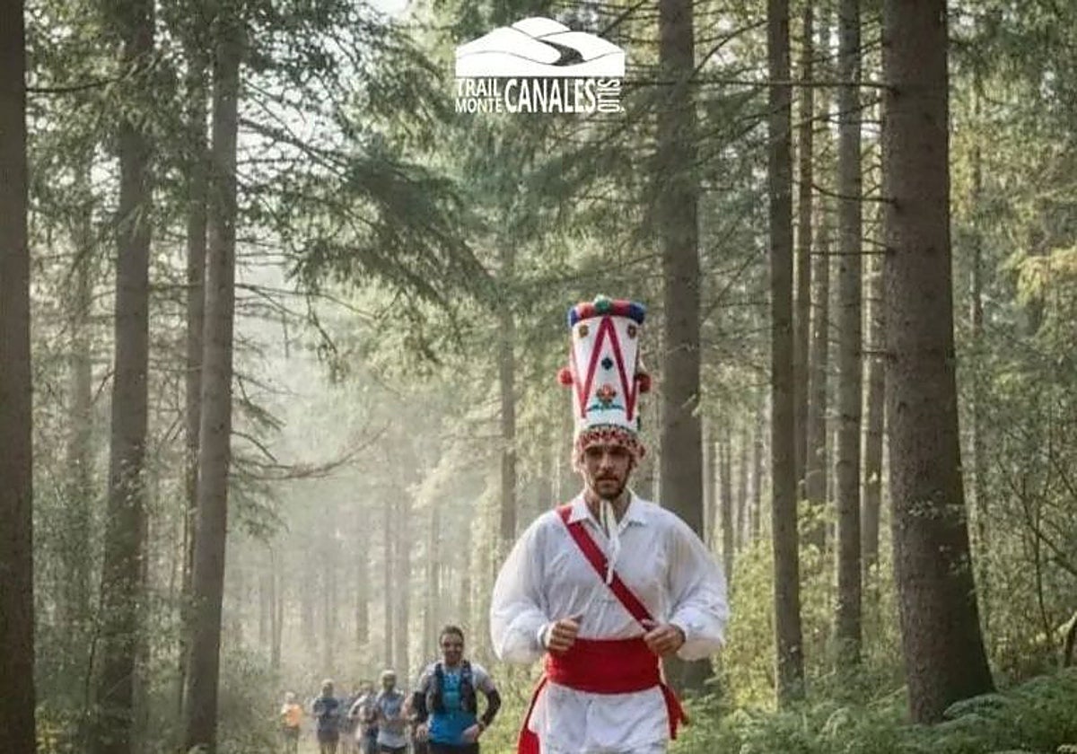 Cartel de presentación del primer Trail Monte Canales de Molledo.