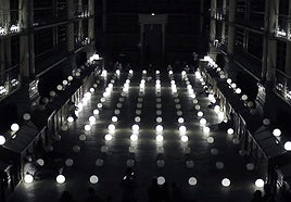 'Globoscope', instalación inmersiva compuesta por una multitud de esferas luminosas, destinada al Centro Botín.