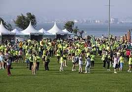Postal solidaria en Santander