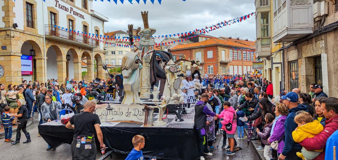 Gambito de Dama, otra de las carrozas premiadas,