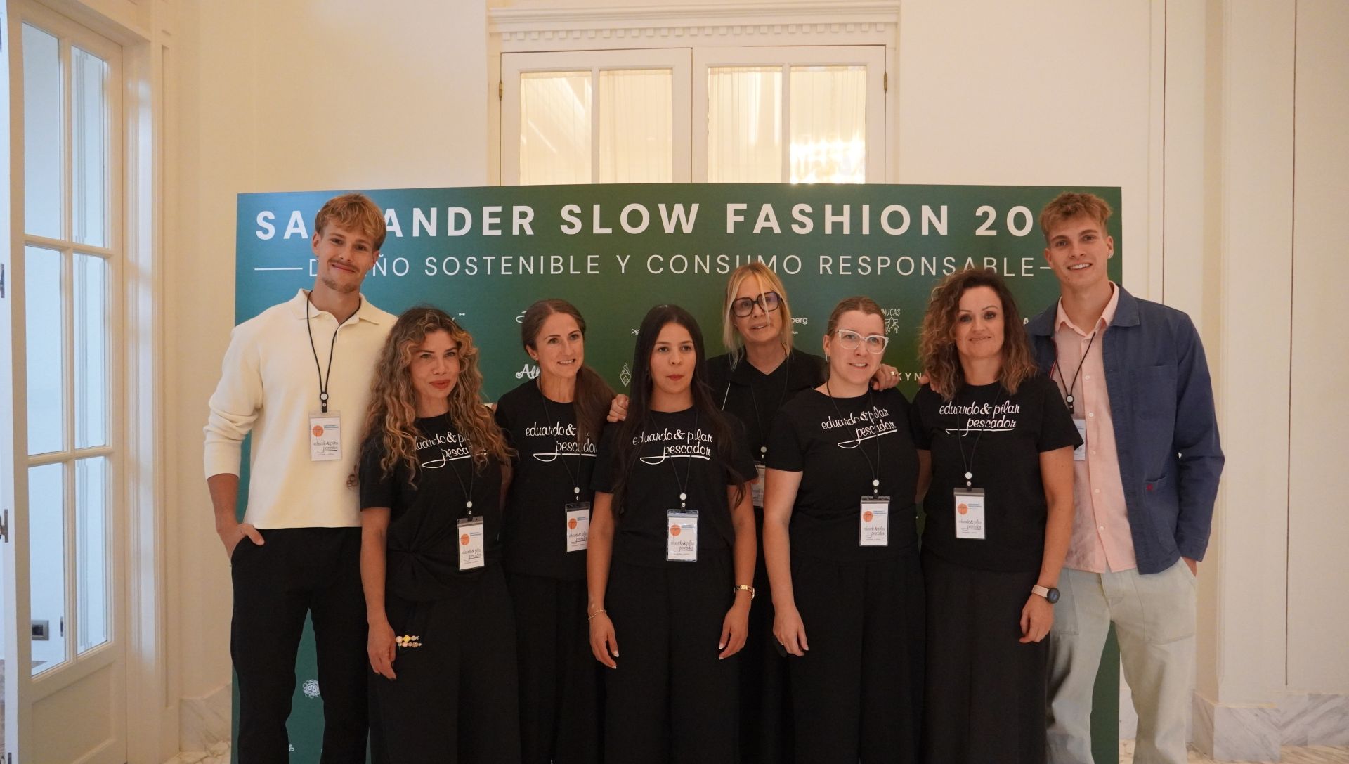 Bruno Comín Pescador, Mayra Irauskin, Rocio Guitierrez, Wiam Hossaini, Pilar Pescador, Mónica Velasco, Belen Salazar y Mauro Comín Pescador. 