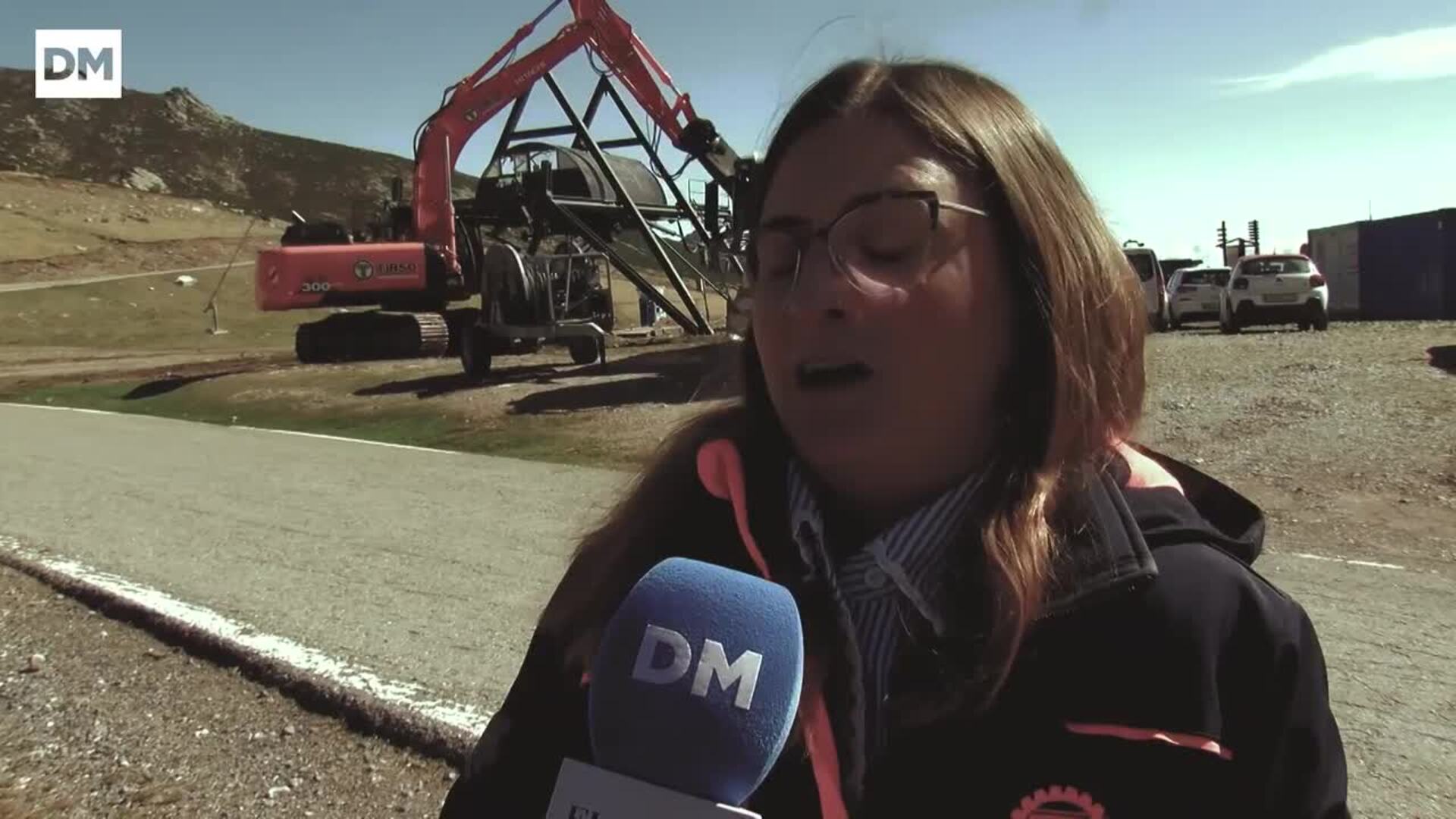 El desmontaje del telesilla de El Chivo marca el inicio de la gran reforma de Alto Campoo