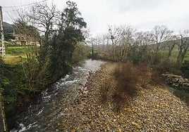 Río Asón a su paso por Ruesga.