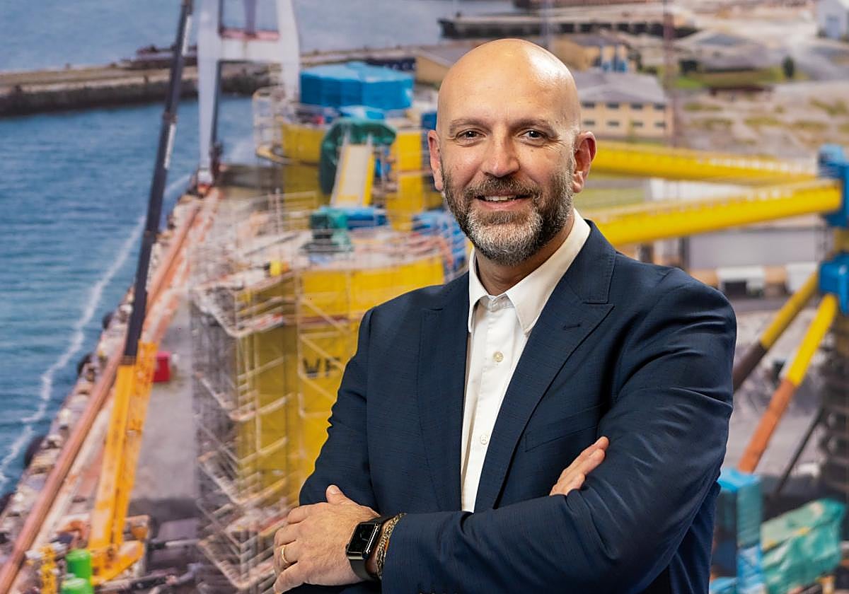 Javier Herrador, director general de Navantia Seanergies.