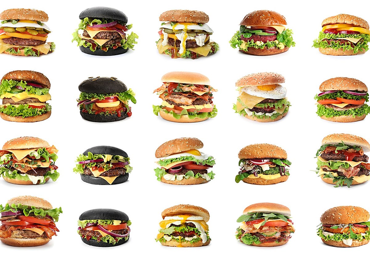 La variedad de propuestas que admite una hamburguesa es prácticamente interminable.