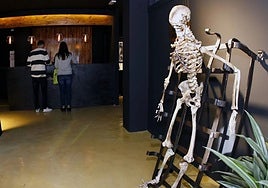 Interior del museo de la Tortura.