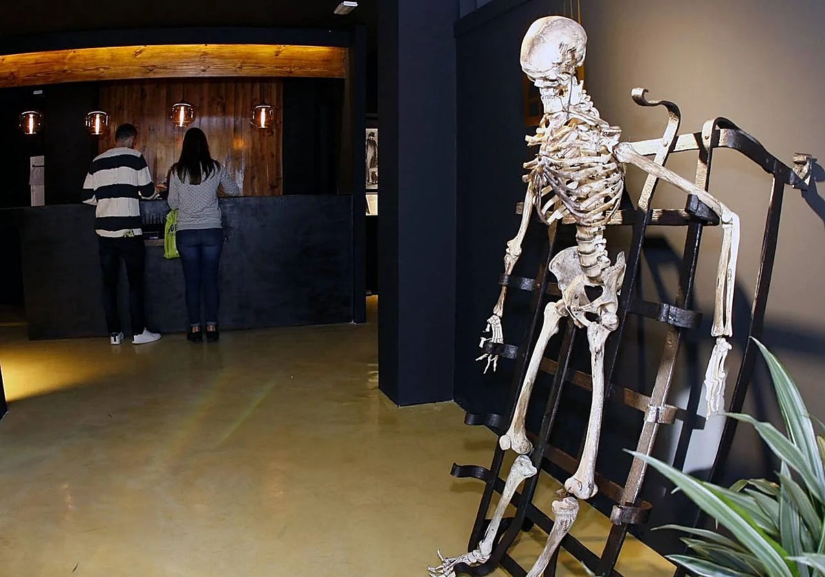 Interior del museo de la Tortura.