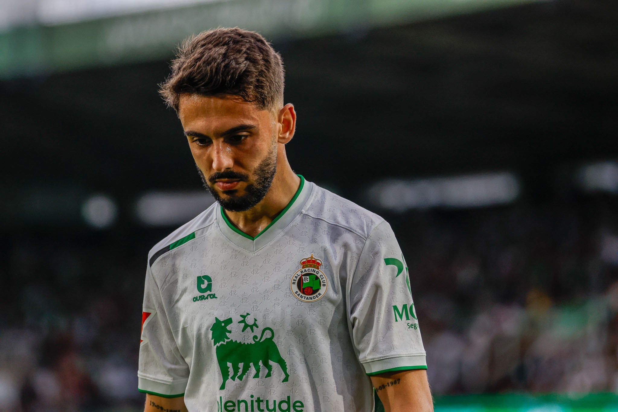 Andrés Martín, cabizbajo tras la derrota