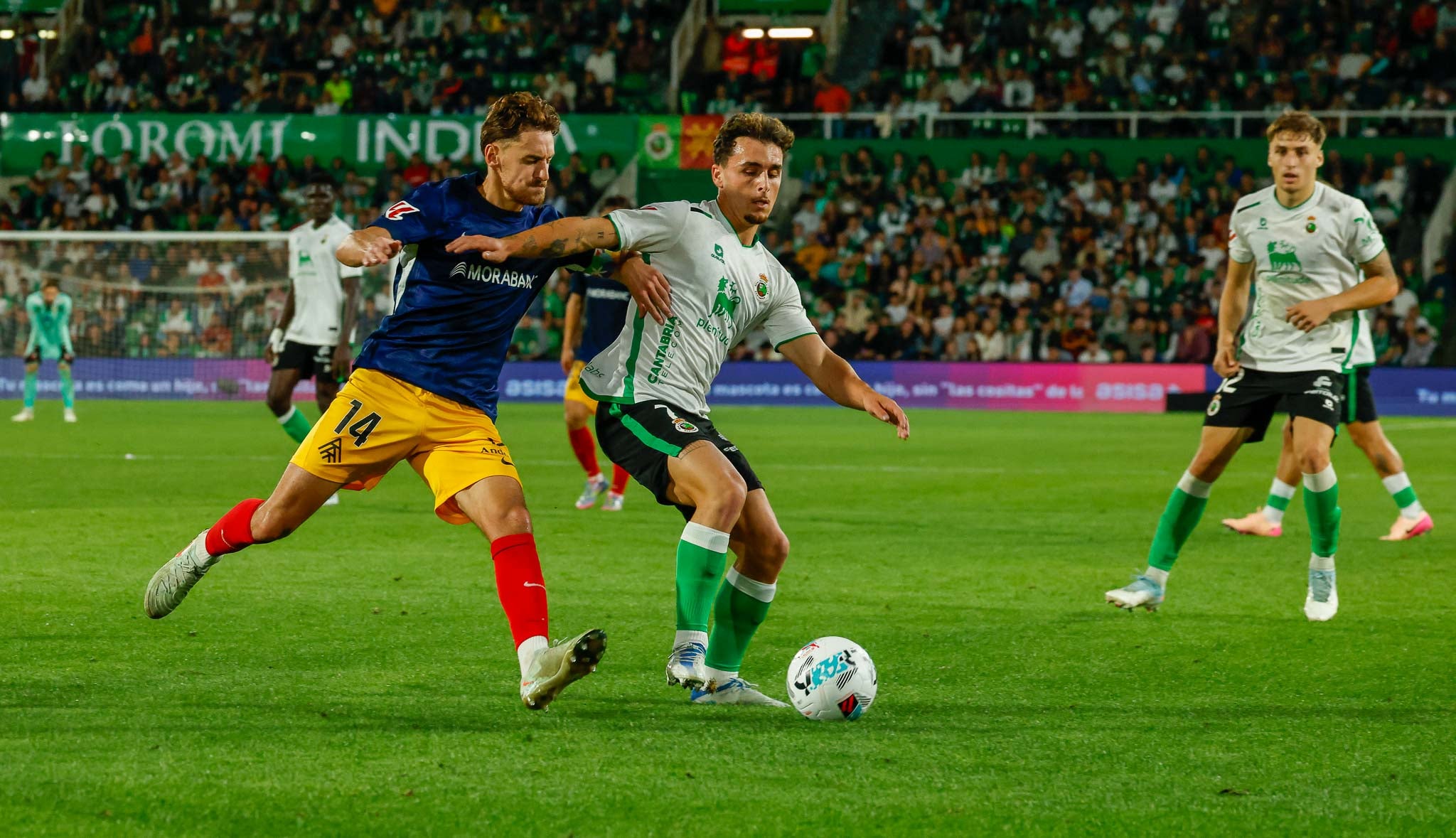 Las imágenes del Racing-Andorra