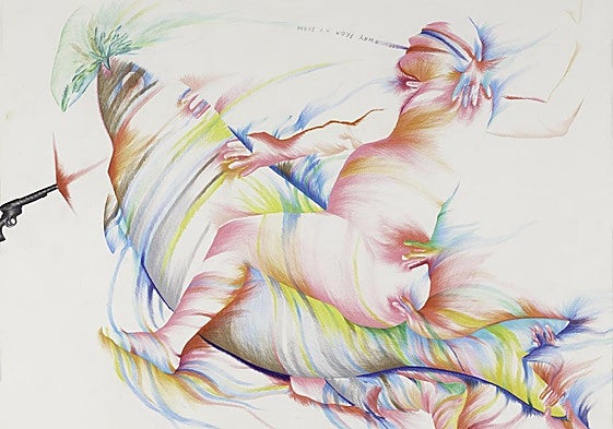 Marisol (venezolana y estadounidense, nacida en Francia, 1930–2016). 'Get Away From My Fish', 1975. Colección Buffalo AKG Art Museum. Legado de Marisol, 2016 (2023:226).