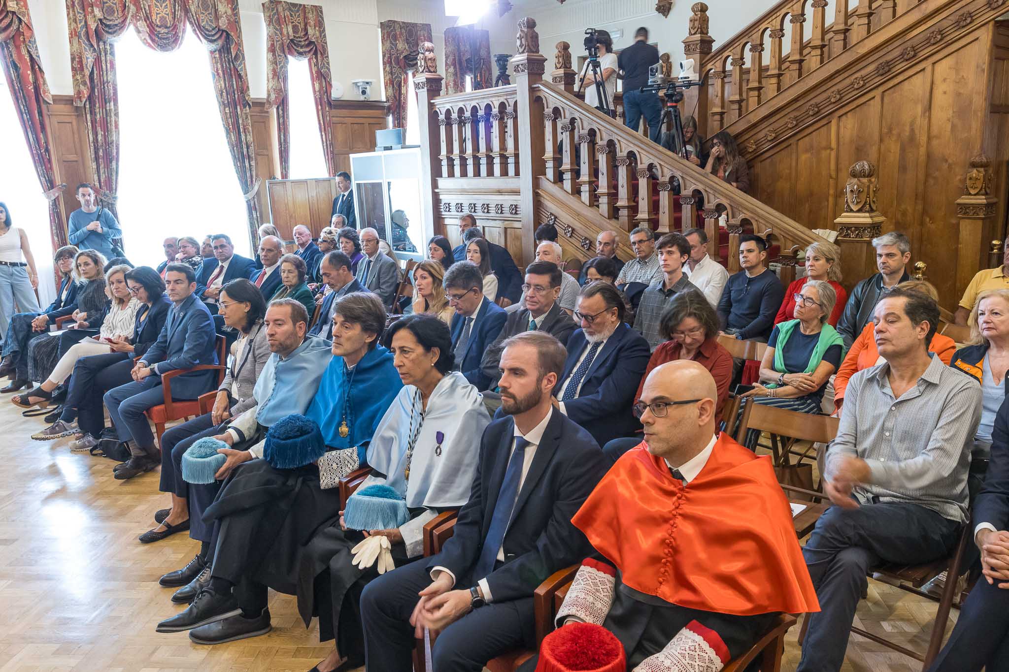 Invitados al acto en La Magdalena.