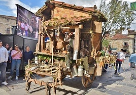La carreta ganadora volvió a llegar desde Requejo, como sucedió el año pasado.