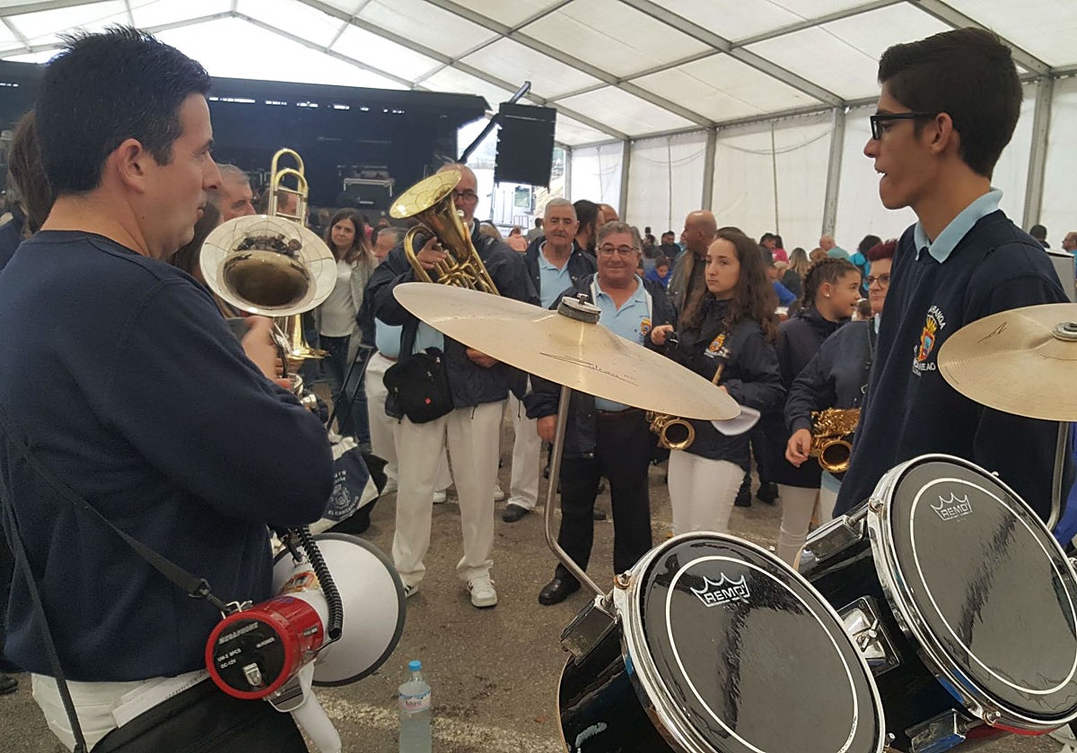 Una de las bandas participantes en las fiestas del Pilar de Guarnizo en anteriores ediciones.