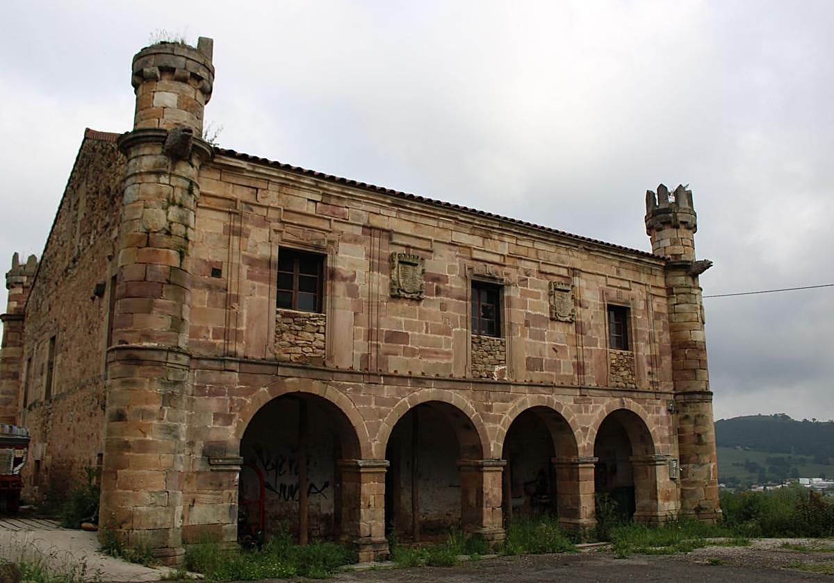 Imagen del Palacio de Ceballos.