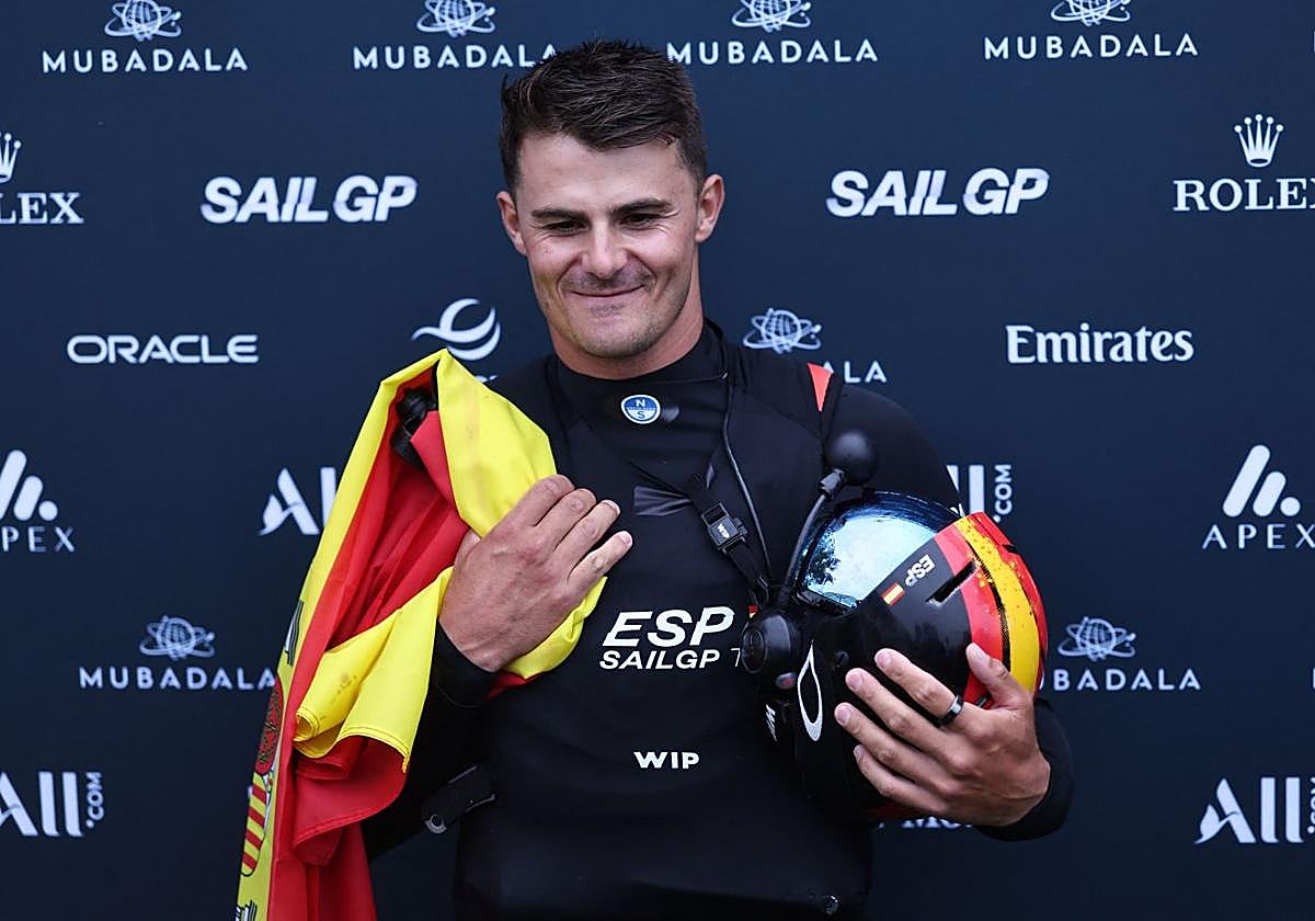 Diego Botín, durante una competición.