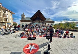 Celebración del festival en Noja en una pasada edición.