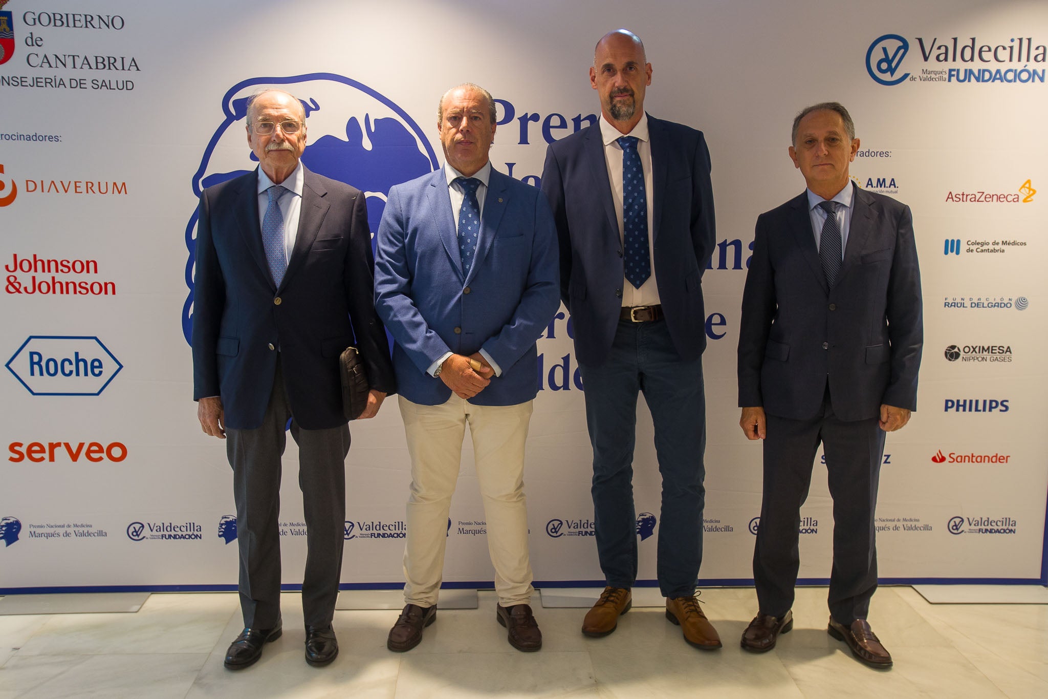 Daniel Casanova, Gonzalo Rojín, Luis Iglesias y Rodrigo de San Juan