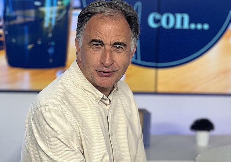 Germán Castellano, en las instalaciones de El Diario Montañés.