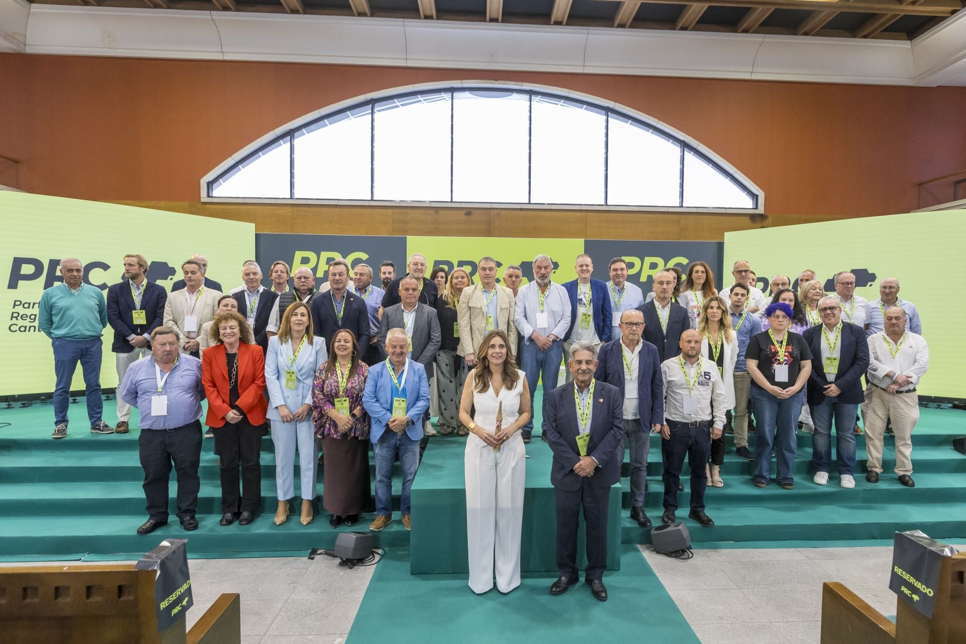 Acto de nombramiento de Paula Fernández como candidata electoral del PRC para 2027.