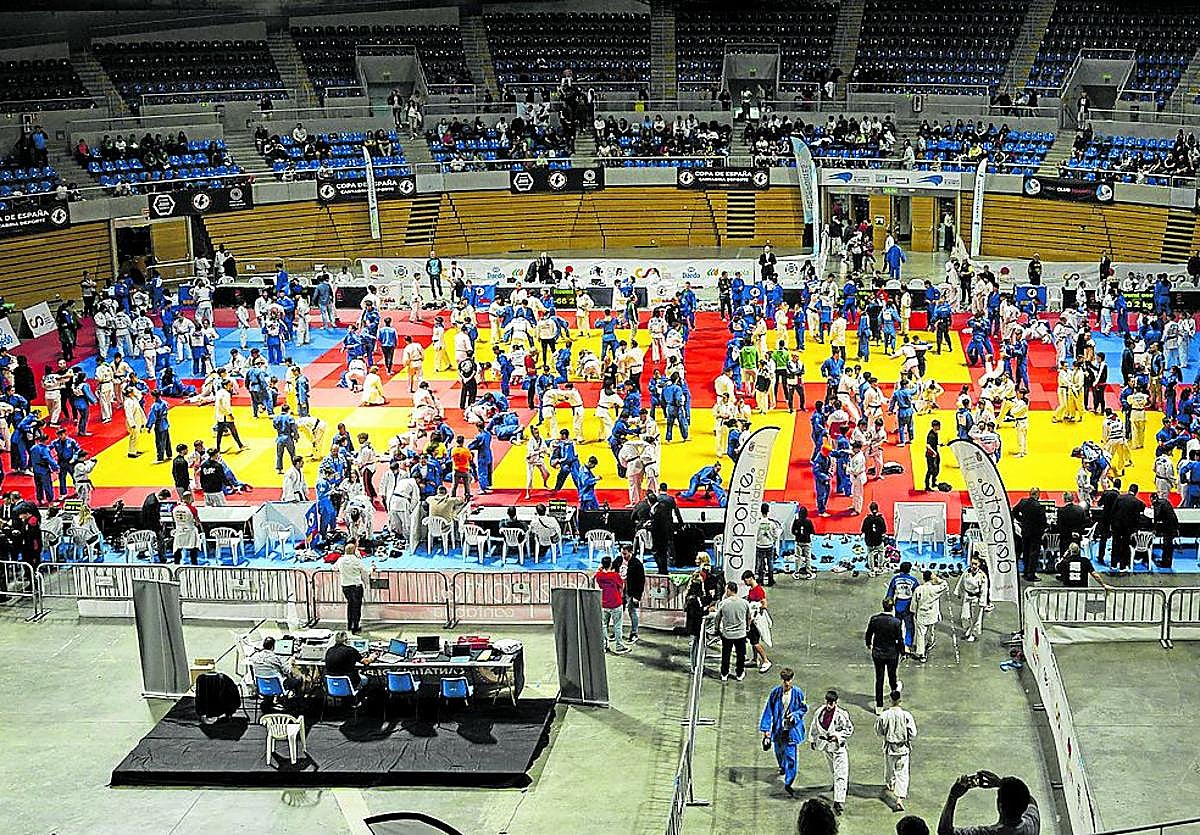 La Supercopa de judo examina el talento joven en la Ballena