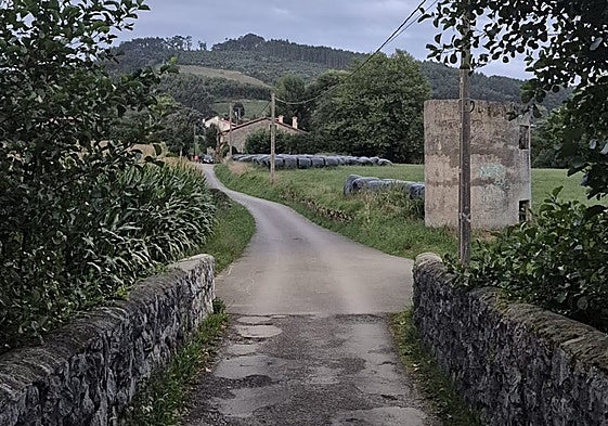 Parcela en la que se quieren construir las piscinas.