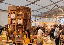 La carpa de los granjeros acogerá la muestra de los productores así como el desarrollo de las catas y talleres.