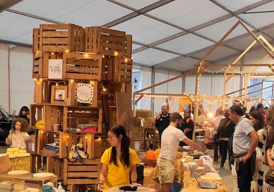 La carpa de los granjeros acogerá la muestra de los productores así como el desarrollo de las catas y talleres.