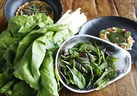 Las acelgas son ricas en magnesio.