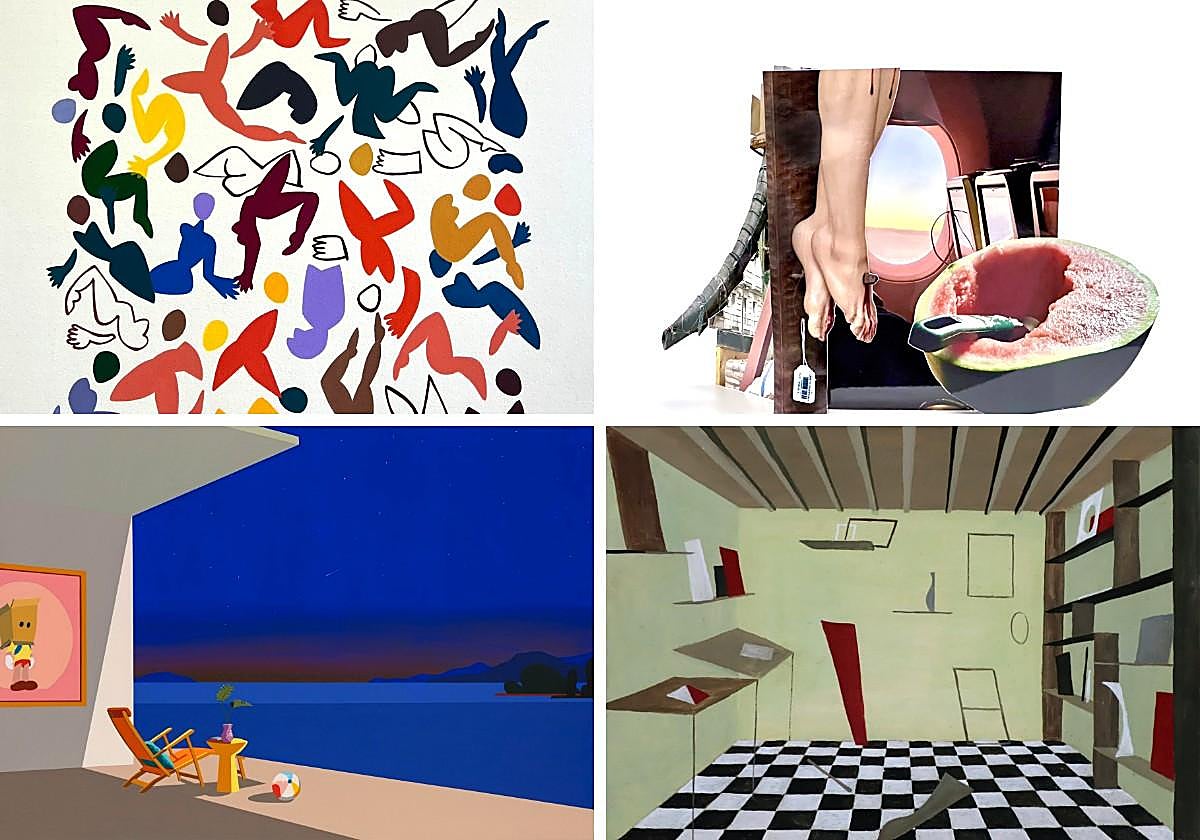 Las galerías santanderinas Siboney y Juan Silió participan desde hoy en la Feria Estampa