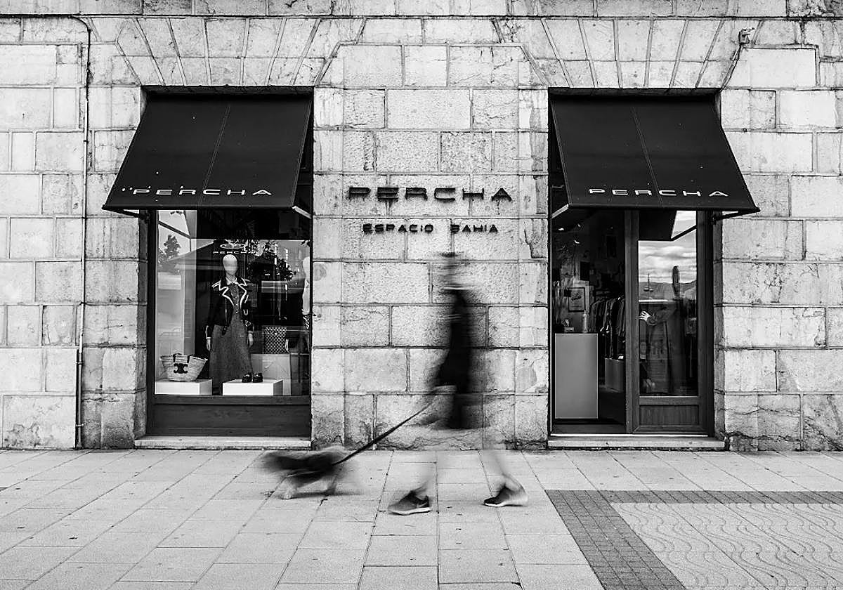 Fachada de Percha Espacio Bahía, en el Paseo de Pereda.