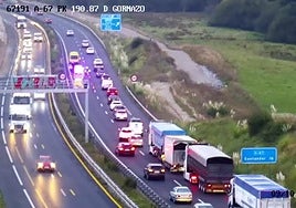 Imagen captada por las cámaras de la DGT.