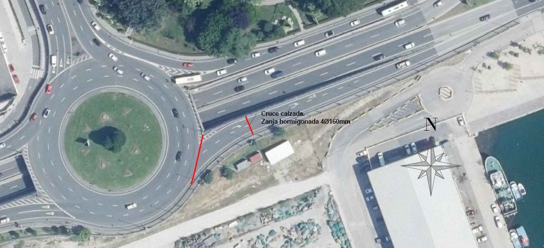 Afectará a la salida hacia Marqués de la Hermida en la rotonda de La Marga.