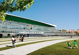 Aspecto del interior del estadio en caso de llevarse a cabo el proyecto