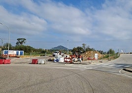 Estado actual de las obras para las futuras viviendas.