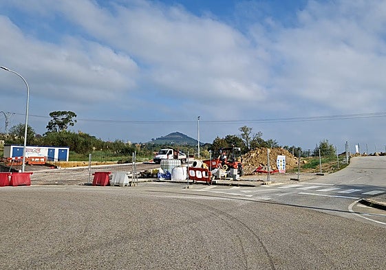 Estado actual de las obras para las futuras viviendas.