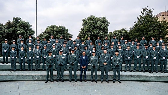 La Guardia Civil de Cantabria incorpora 65 nuevos agentes