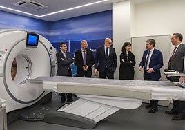 El convenio se anunció en enero, en la inauguración del servicio de Rayos de Santa Clotilde.