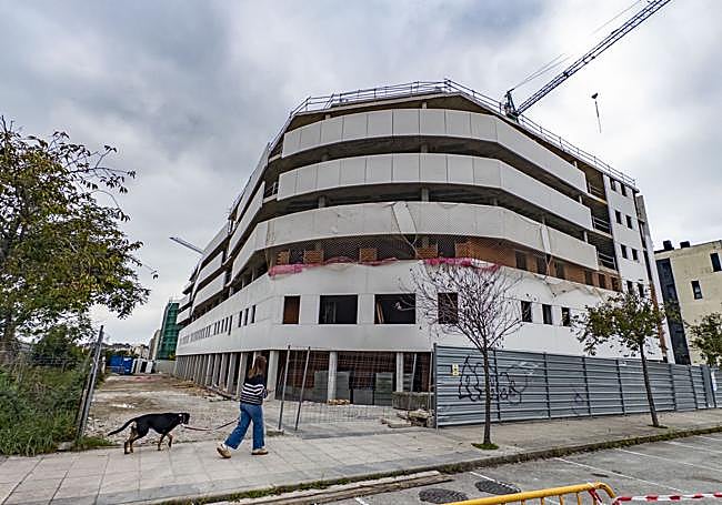 El Edificio Tesla, de Nueva Montaña, ya está muy avanzado.