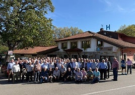 Participantes en la reunión de hombres de Bostronizo este fin de semana.