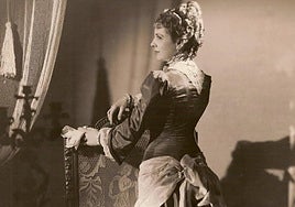 Proyecto.Sus extraordinarias cualidades permitieron a la intérprete encabezar el Teatro de Arte de Gregorio Martínez Sierra.