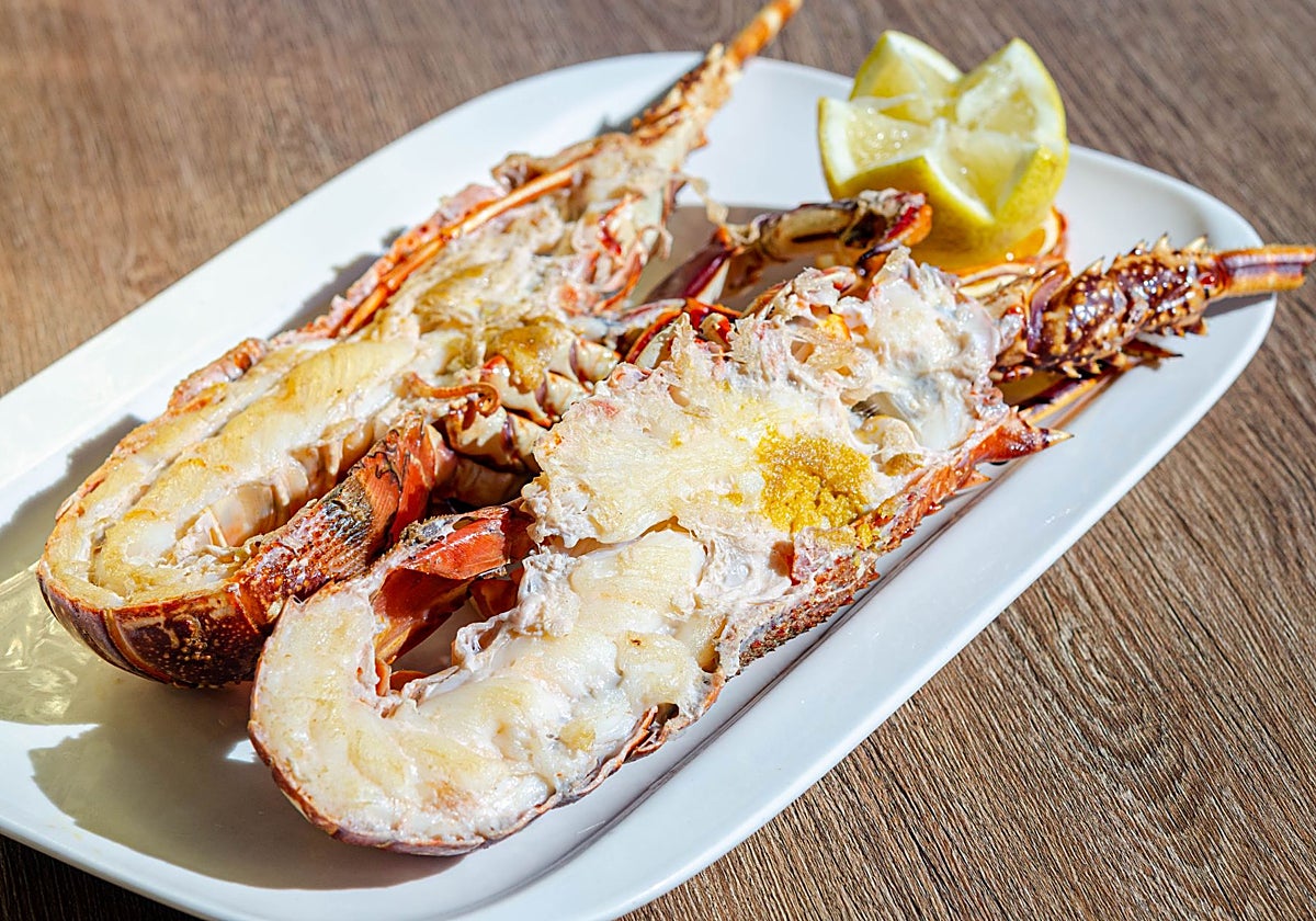 La langosta y el bogavante reinan en el Hotel Olimpo