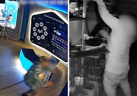 Cuatro detenidos por robar móviles, tablets, dinero y casi 800 cajetillas de tabaco