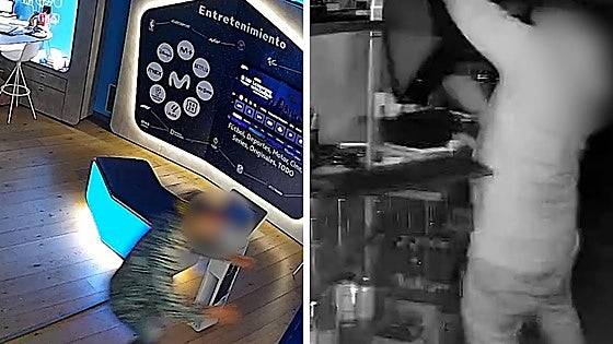 Cuatro detenidos por robar móviles, tablets, dinero y casi 800 cajetillas de tabaco
