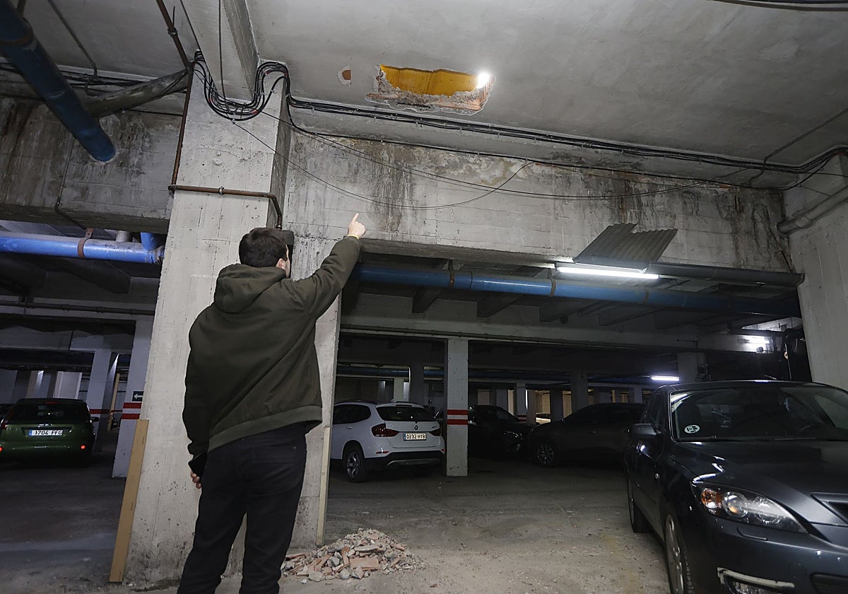 Accidente laboral en Torrelavega, este año tras hundirse el suelo.