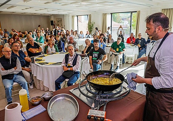 Nacho Solana desveló todos sus trucos en la quinta edición de Sabor en Cantabria.