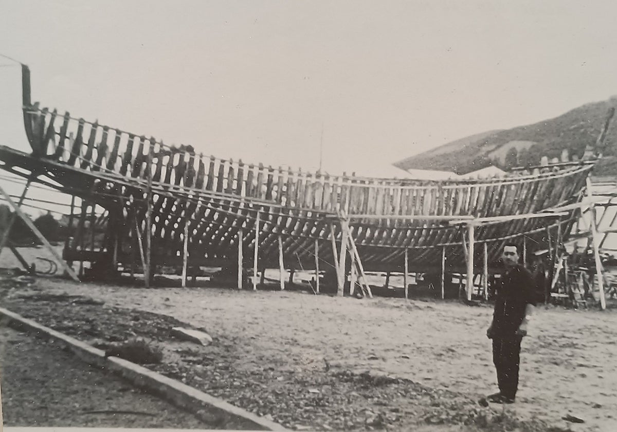 Barco Nuevo Rey del Mar, en 1968.