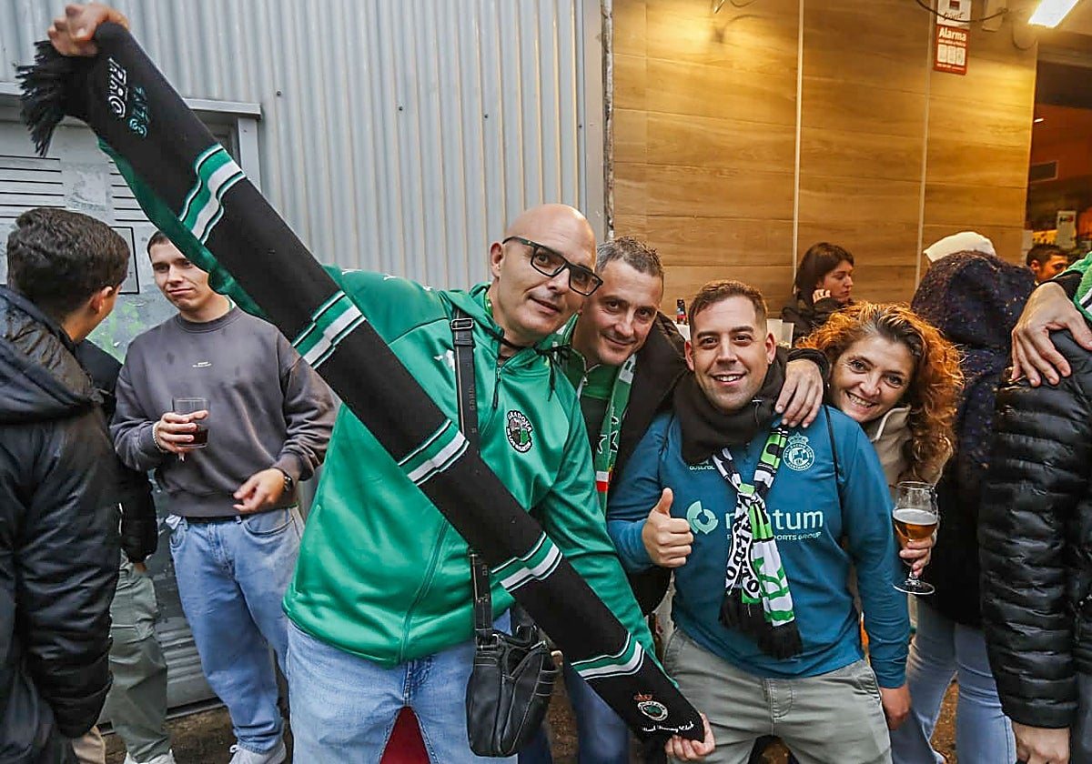 La previa del Mirandés-Racing, en imágenes